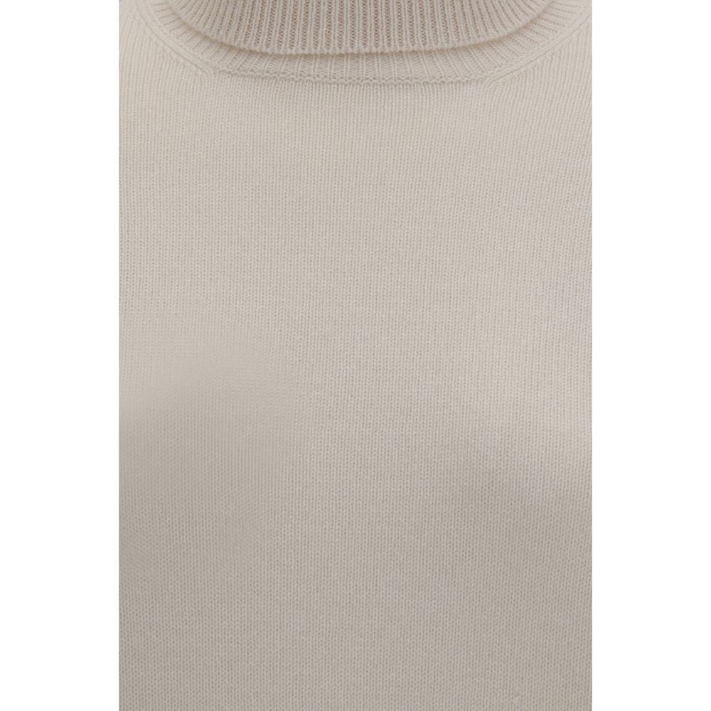 Beige Cashmere Sweater