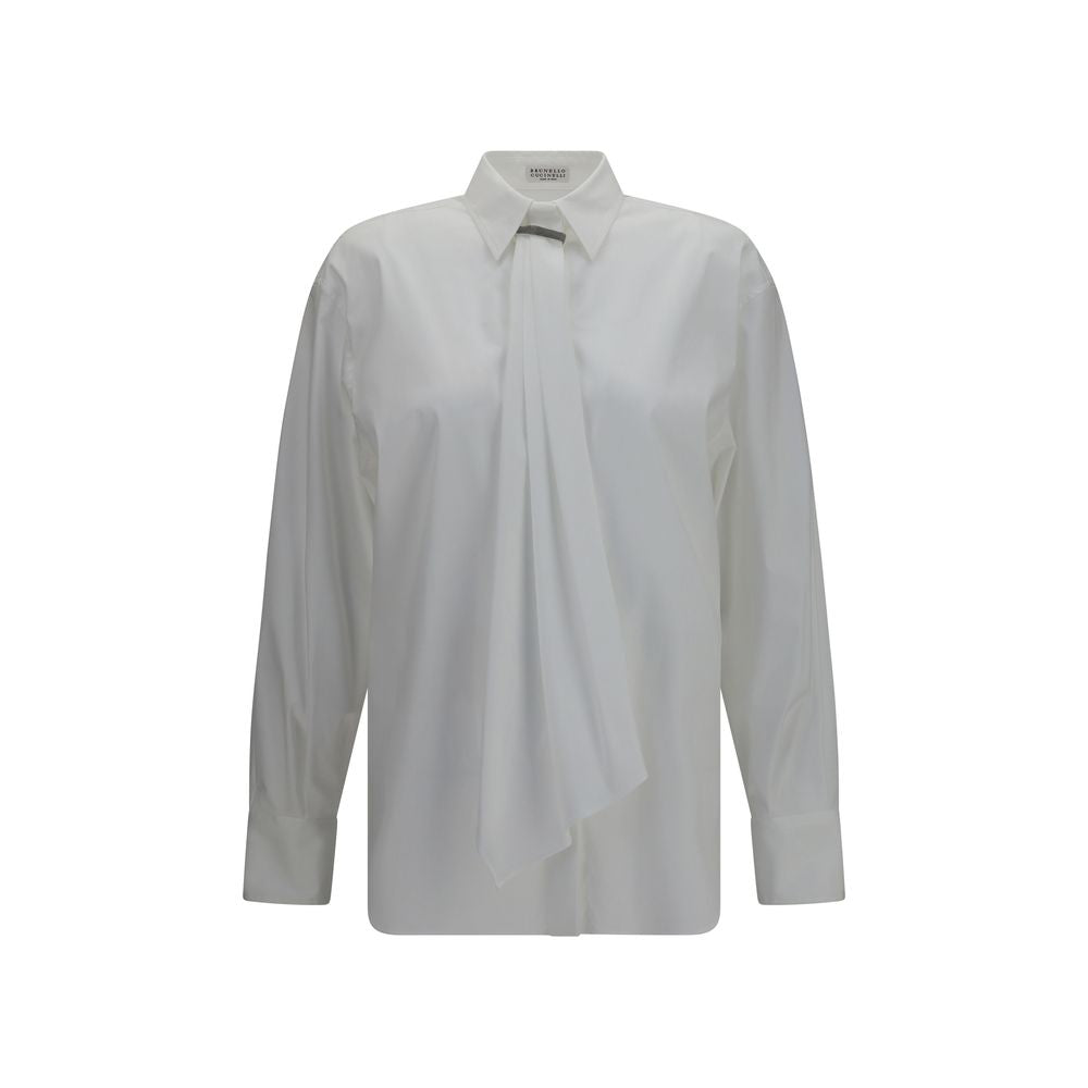 White Cotton Dress Shirt