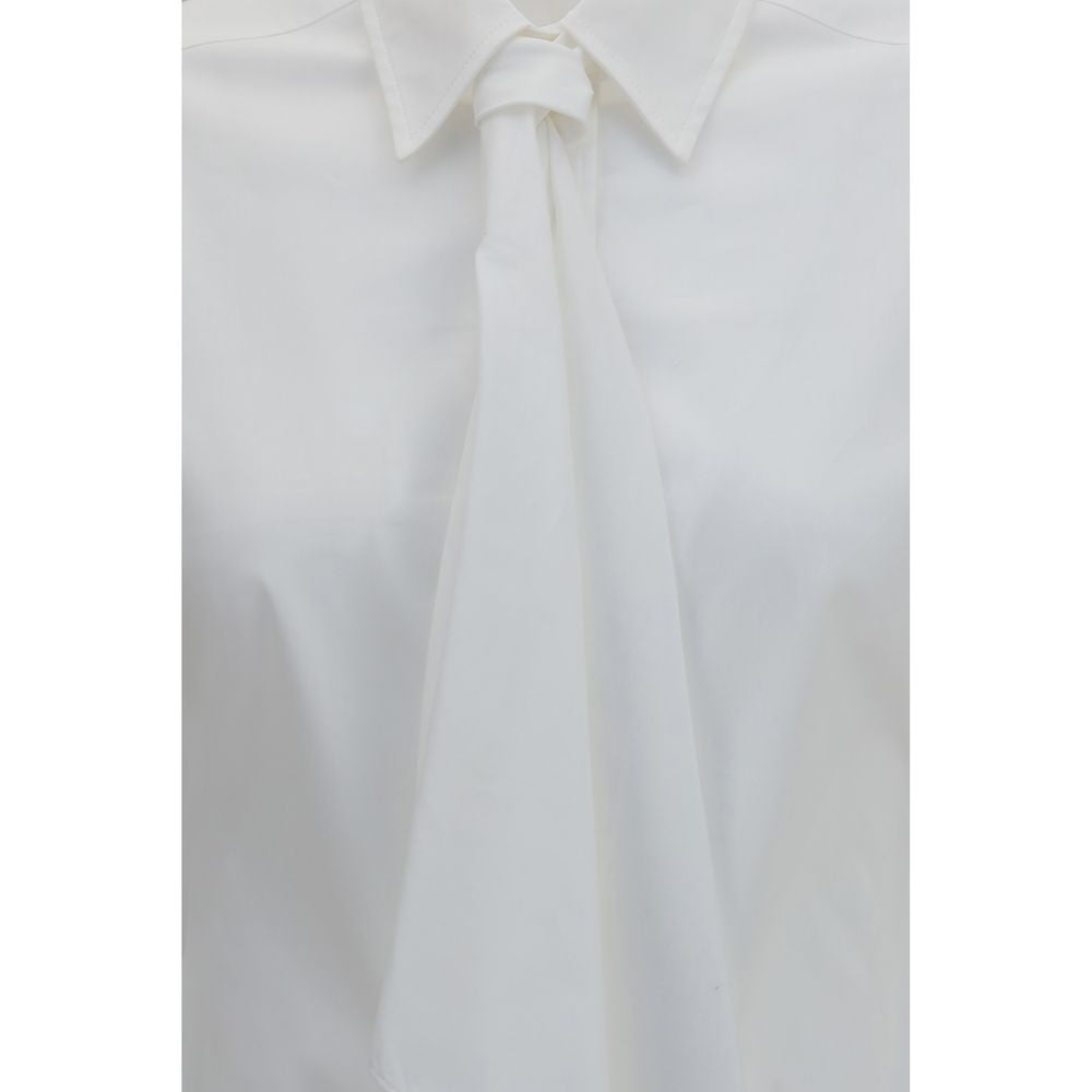 White Cotton Dress Shirt
