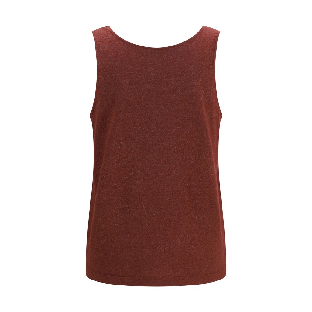 Red Cashmere Tank Tops