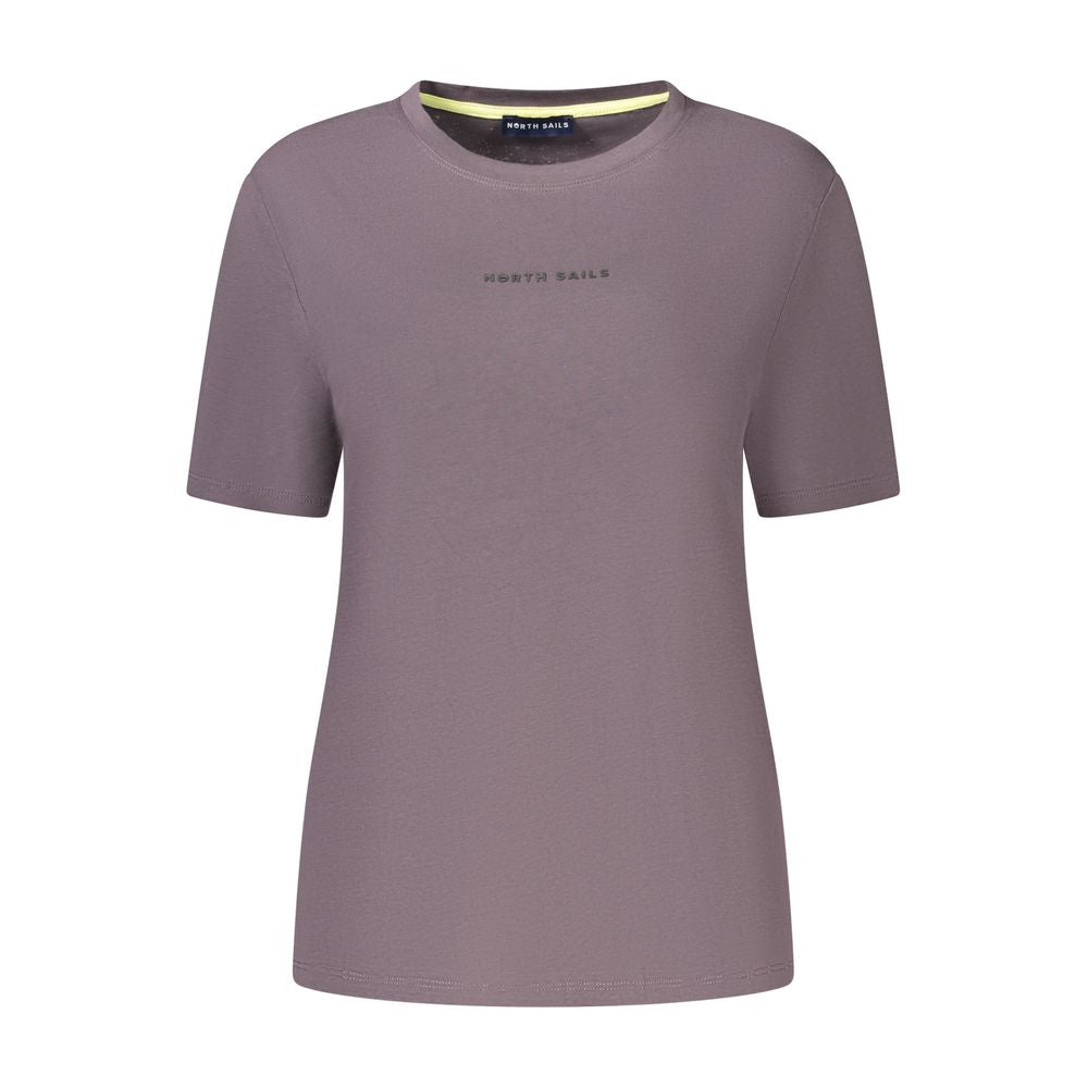Gray Cotton Women's T-Shirt
