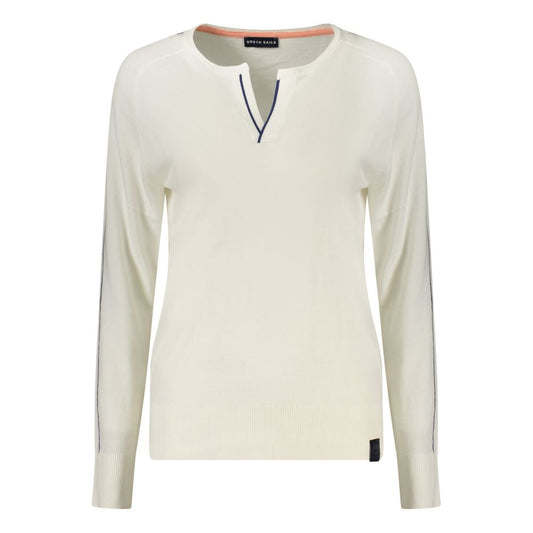 Bianco Viscose Women's Shirt