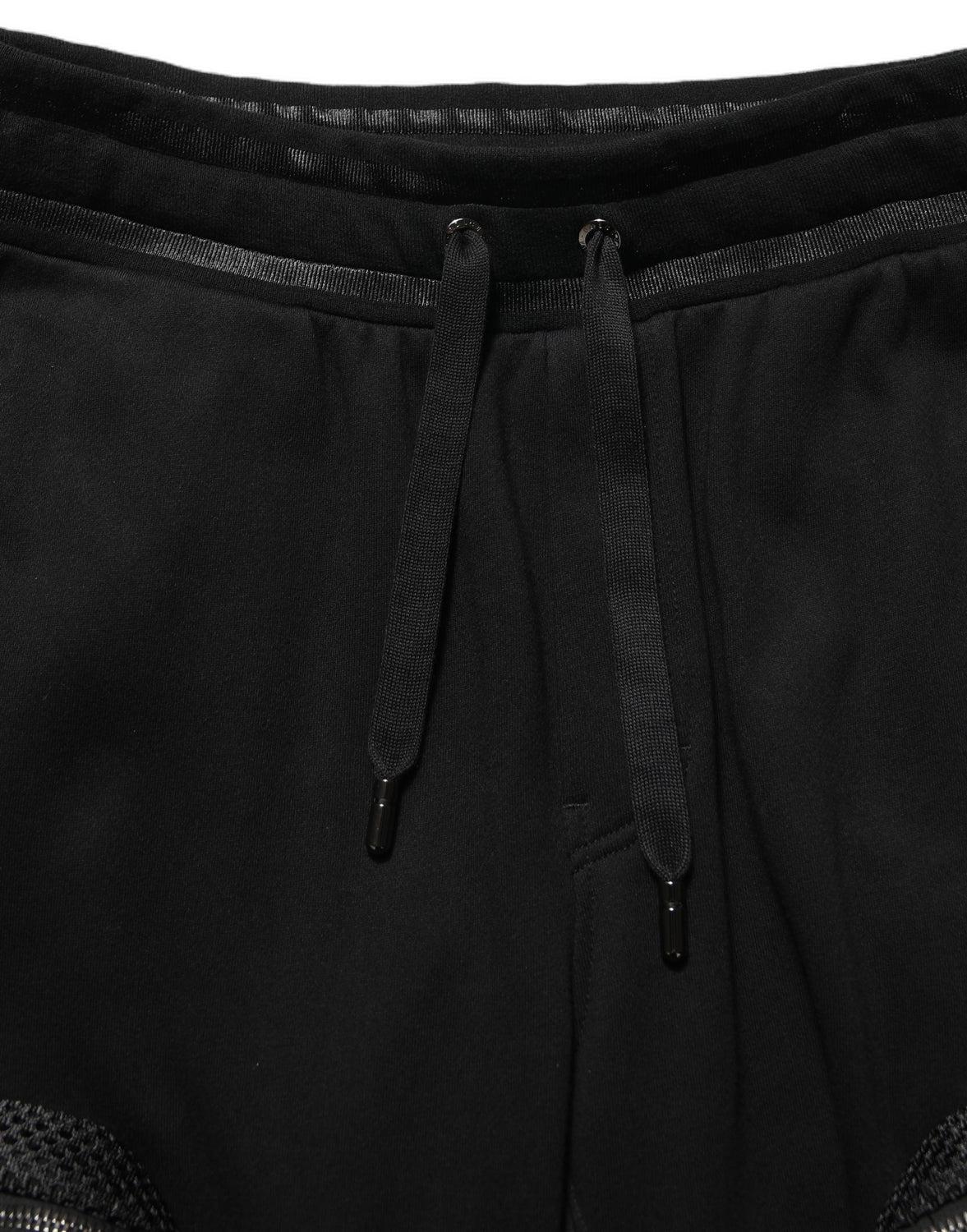 Black Mid Waist Cargo Jogger Sweatpants Pants