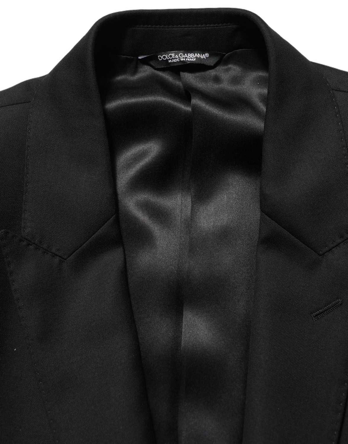 Black Wool Slim Fit Formal 2 Piece Men Suit