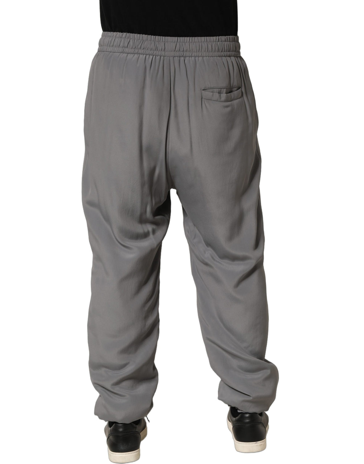 Gray Cotton Jogger Sweatpants Trouser Pants