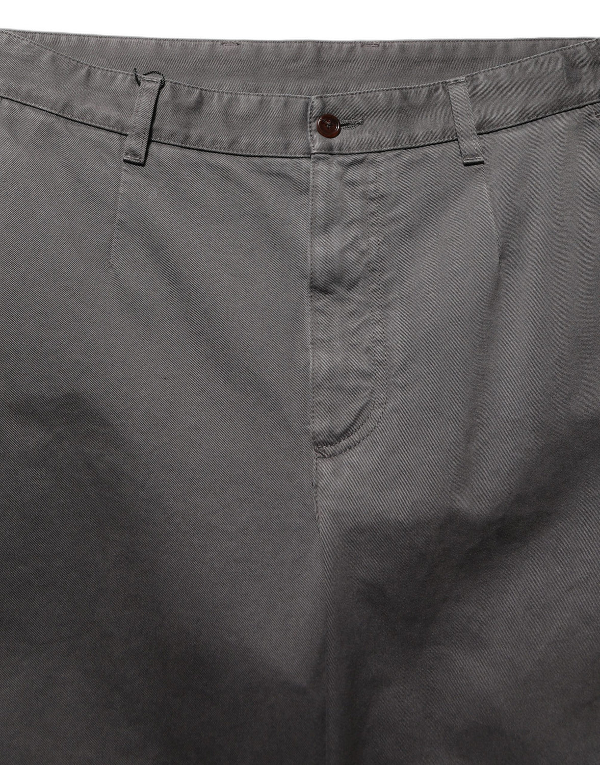 Dark Gray MidWaist Straight Men Trouser Pants