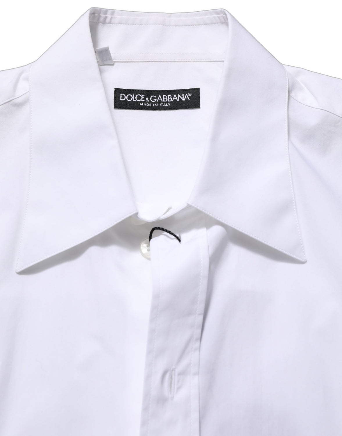White Cotton Sleeveless Formal Dress Shirt
