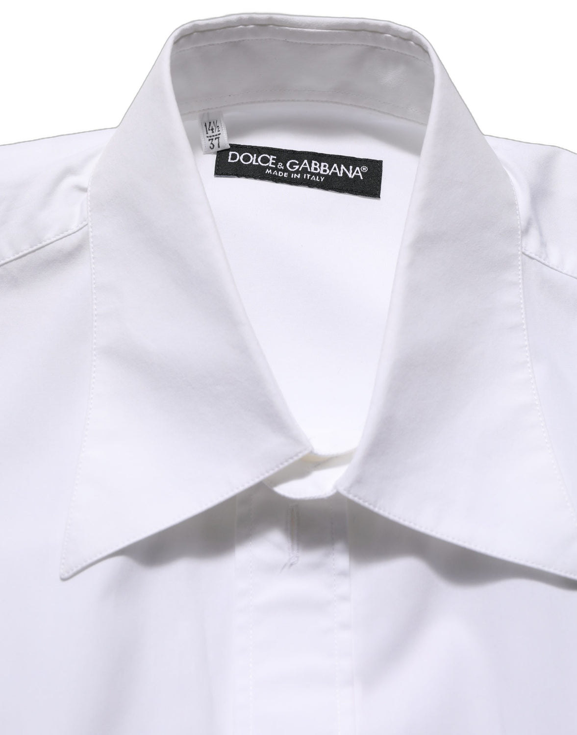 White Cotton Sleeveless Formal Dress Shirt