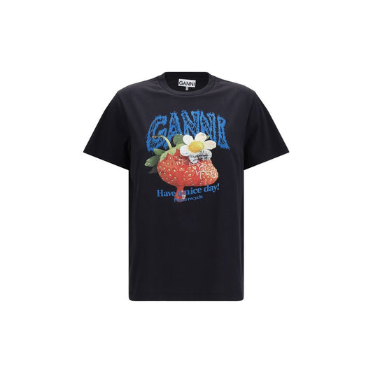 Black Cotton T-Shirt
