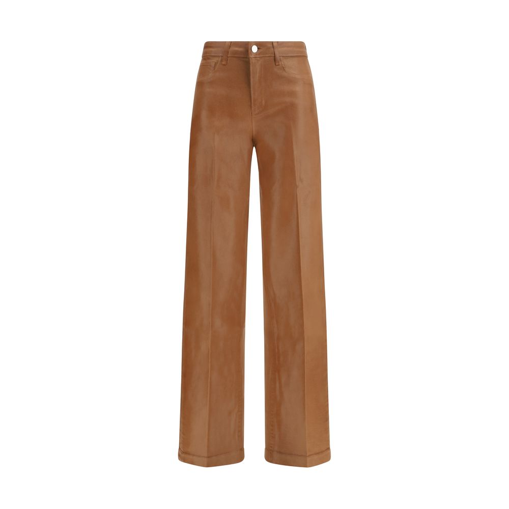 Beige Cotton Jeans Denim