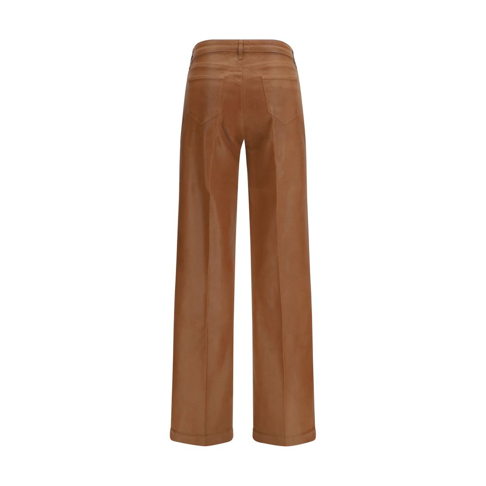 Beige Cotton Jeans Denim