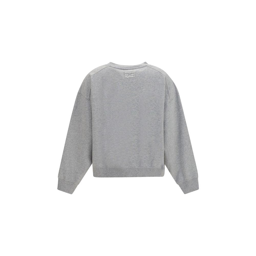 Gray Cotton Sweatshirt