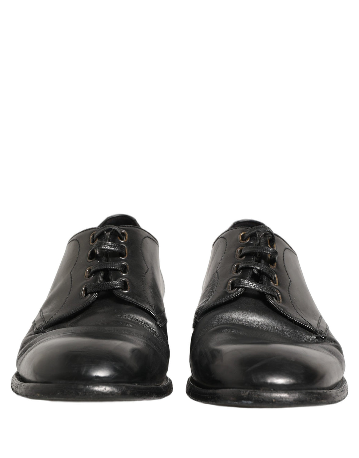 Black Leather Derby Dress Men Formal Shoes
