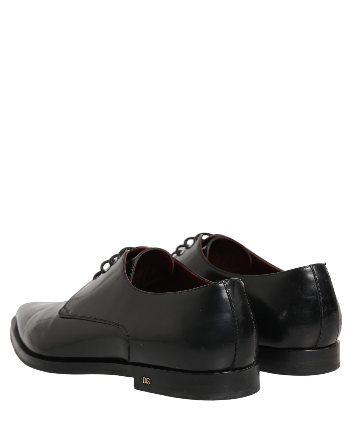 Black Leather Men Derby Dress Formal Shoes