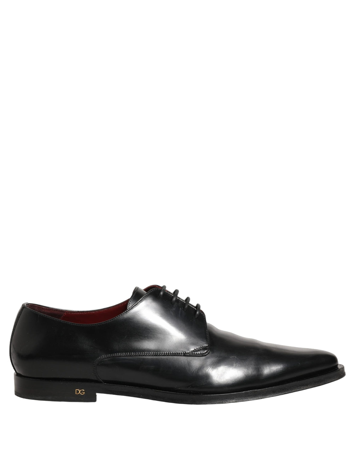 Black Leather Men Derby Dress Formal Shoes