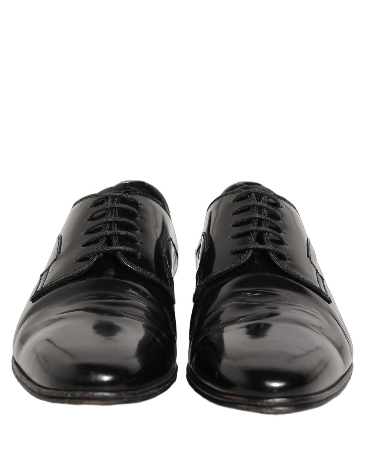 Black Leather Men Derby Dress Formal Shoes