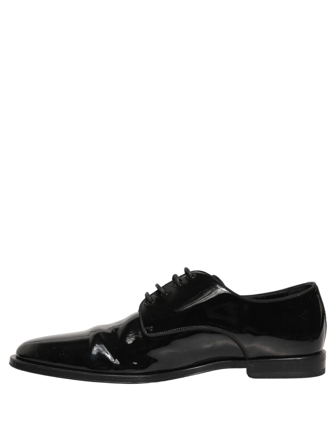 Black Leather Men Derby Dress Formal Shoes