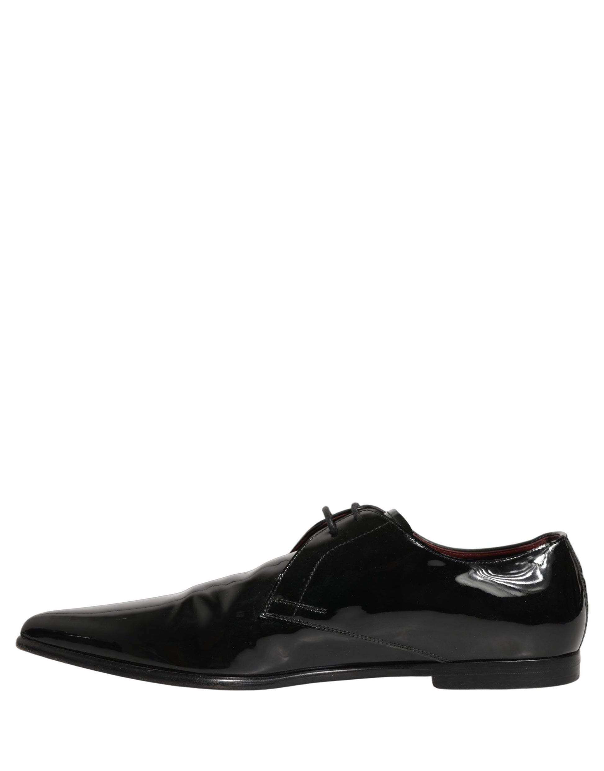Black Leather Men Derby Dress Formal Shoes