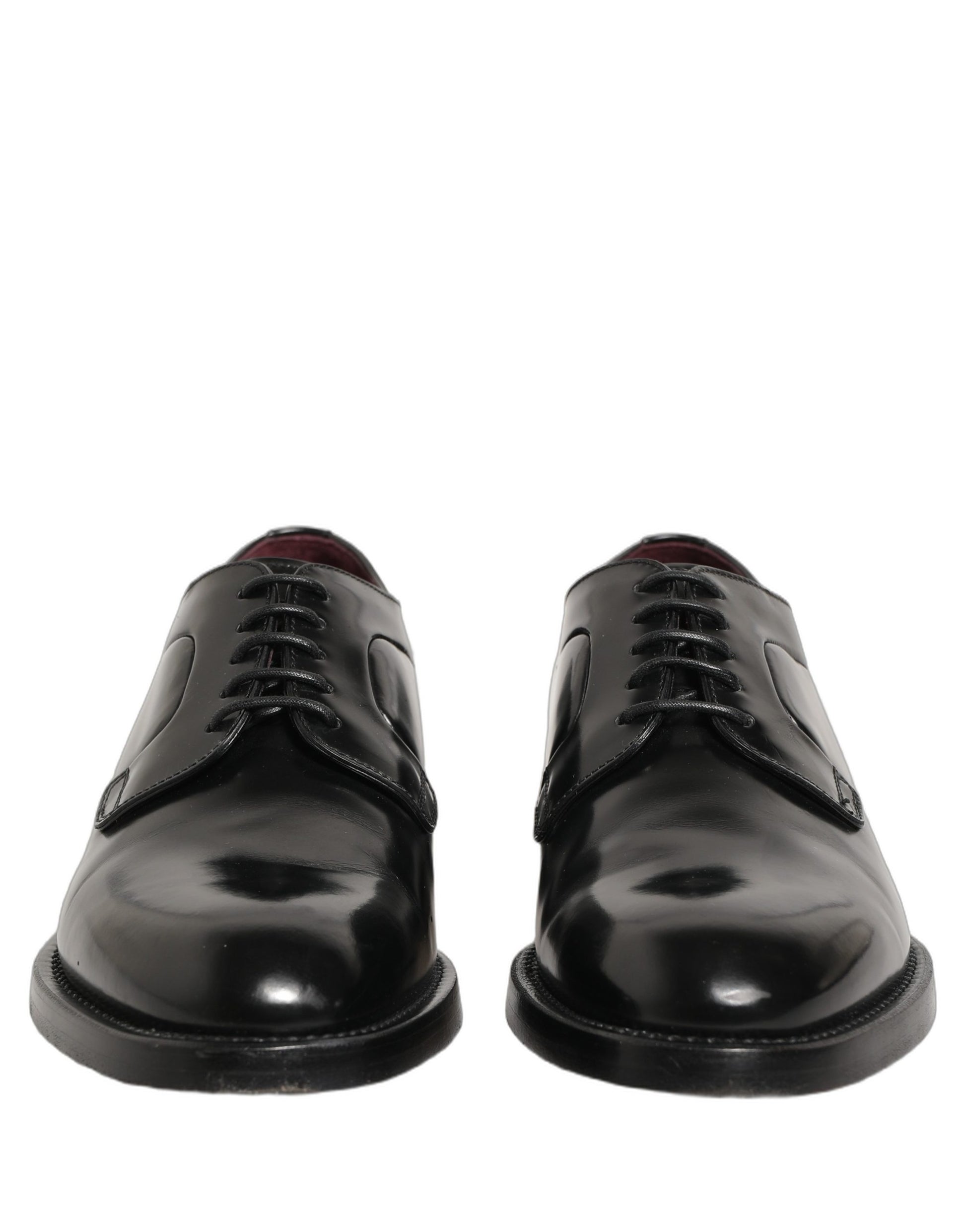 Black Leather Derby Dress Men Formal Shoes