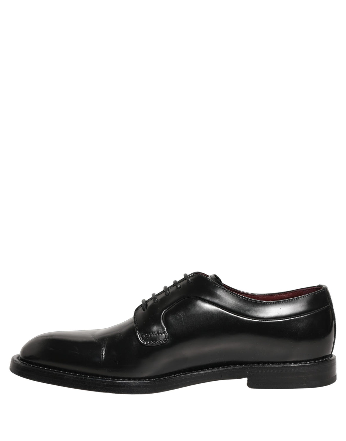 Black Leather Derby Dress Men Formal Shoes