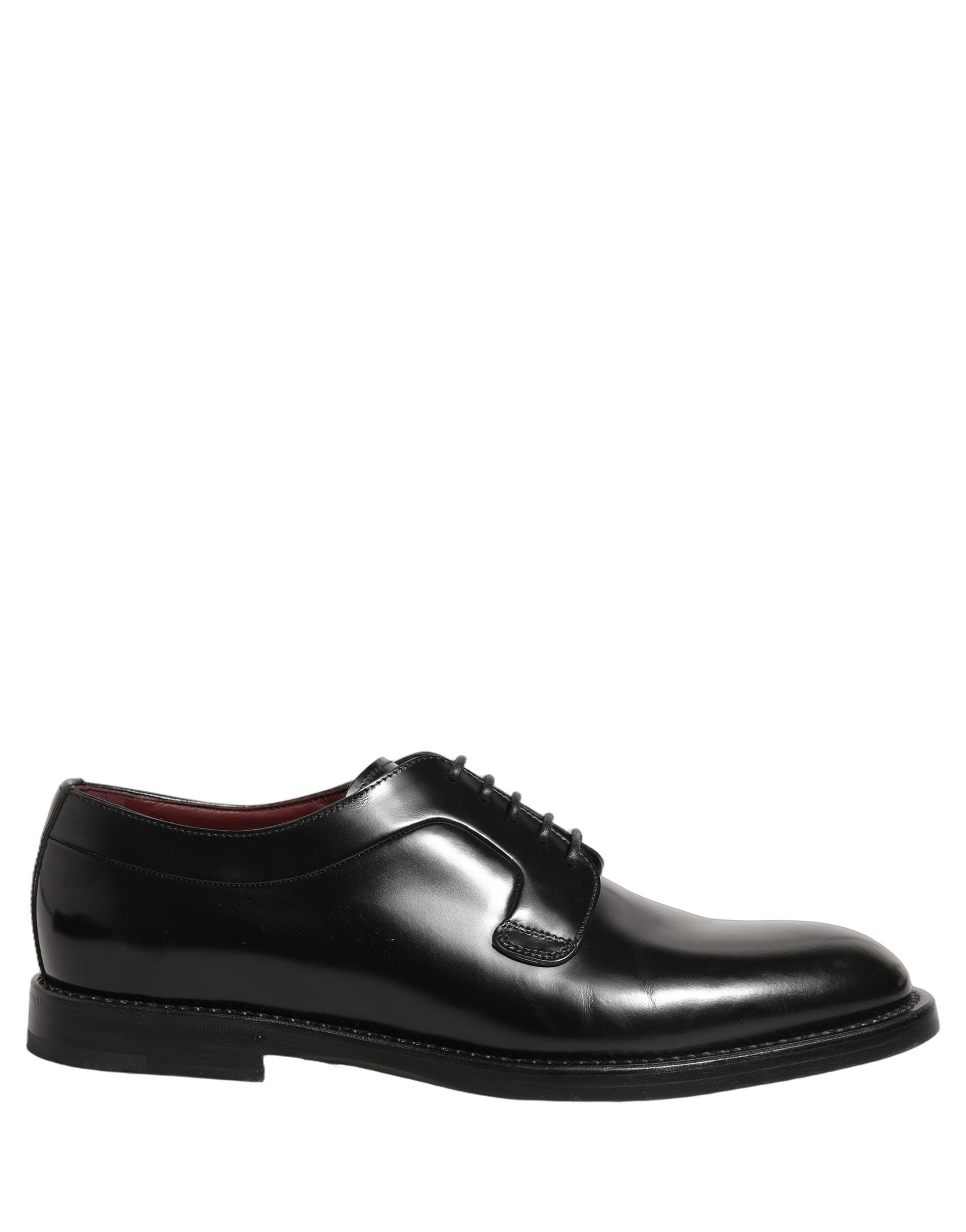 Black Leather Derby Dress Men Formal Shoes