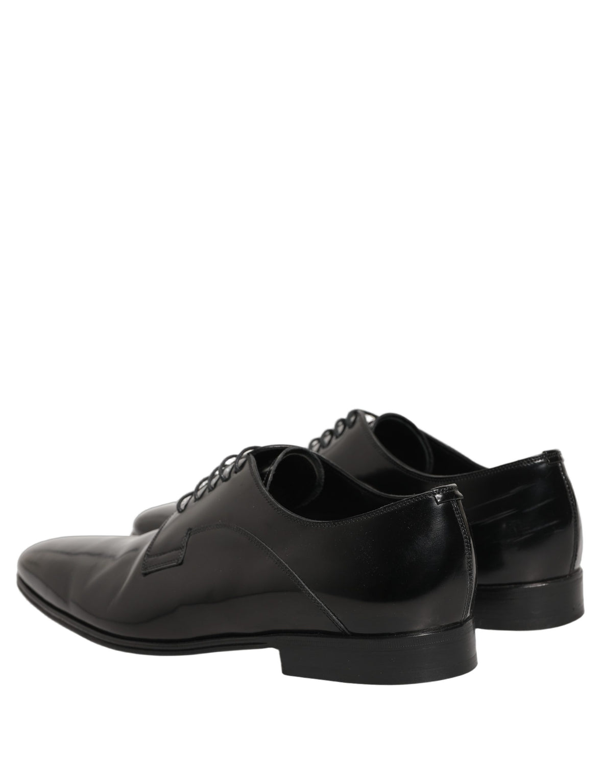 Black Leather Men Derby Dress Formal Shoes