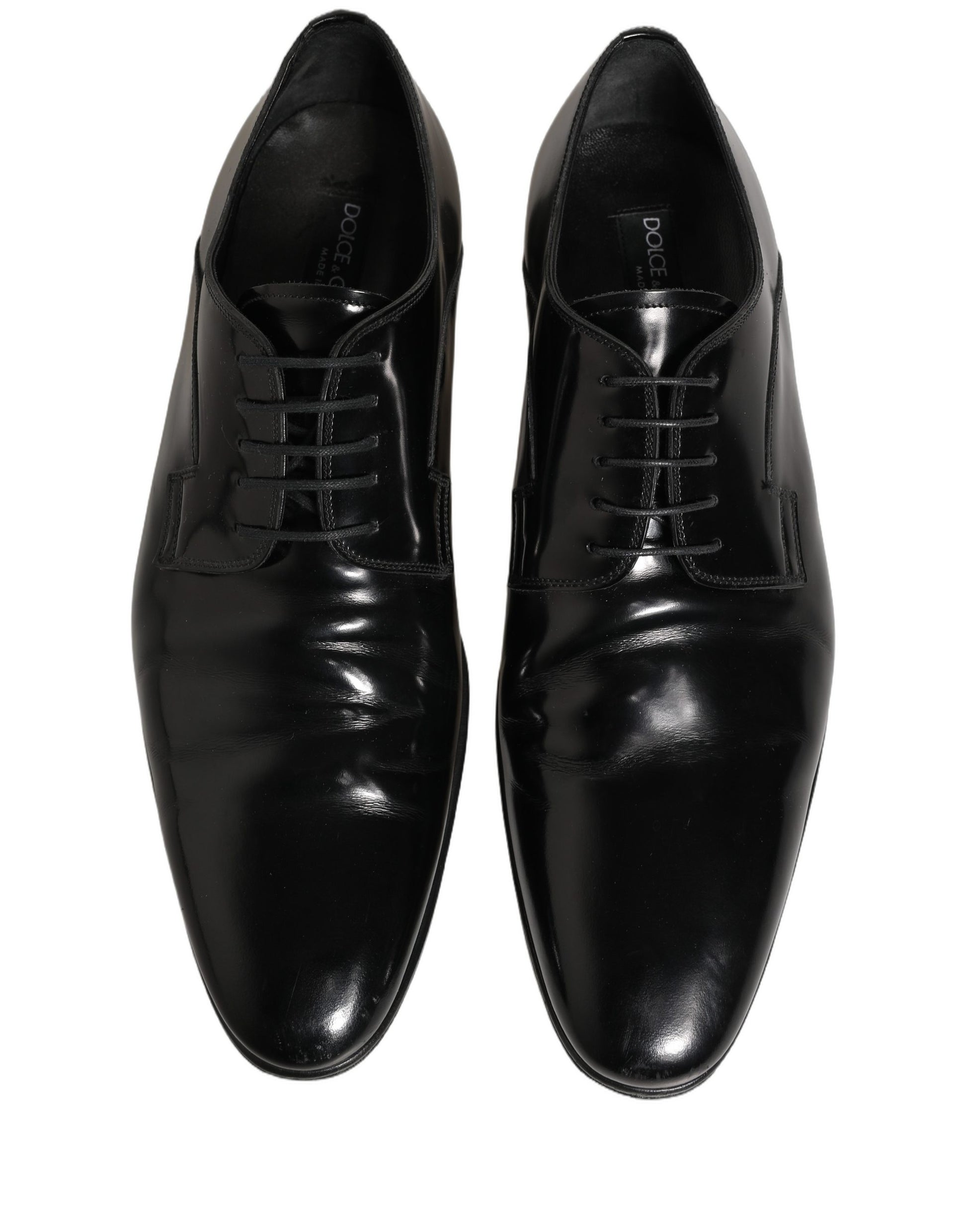 Black Leather Men Derby Dress Formal Shoes