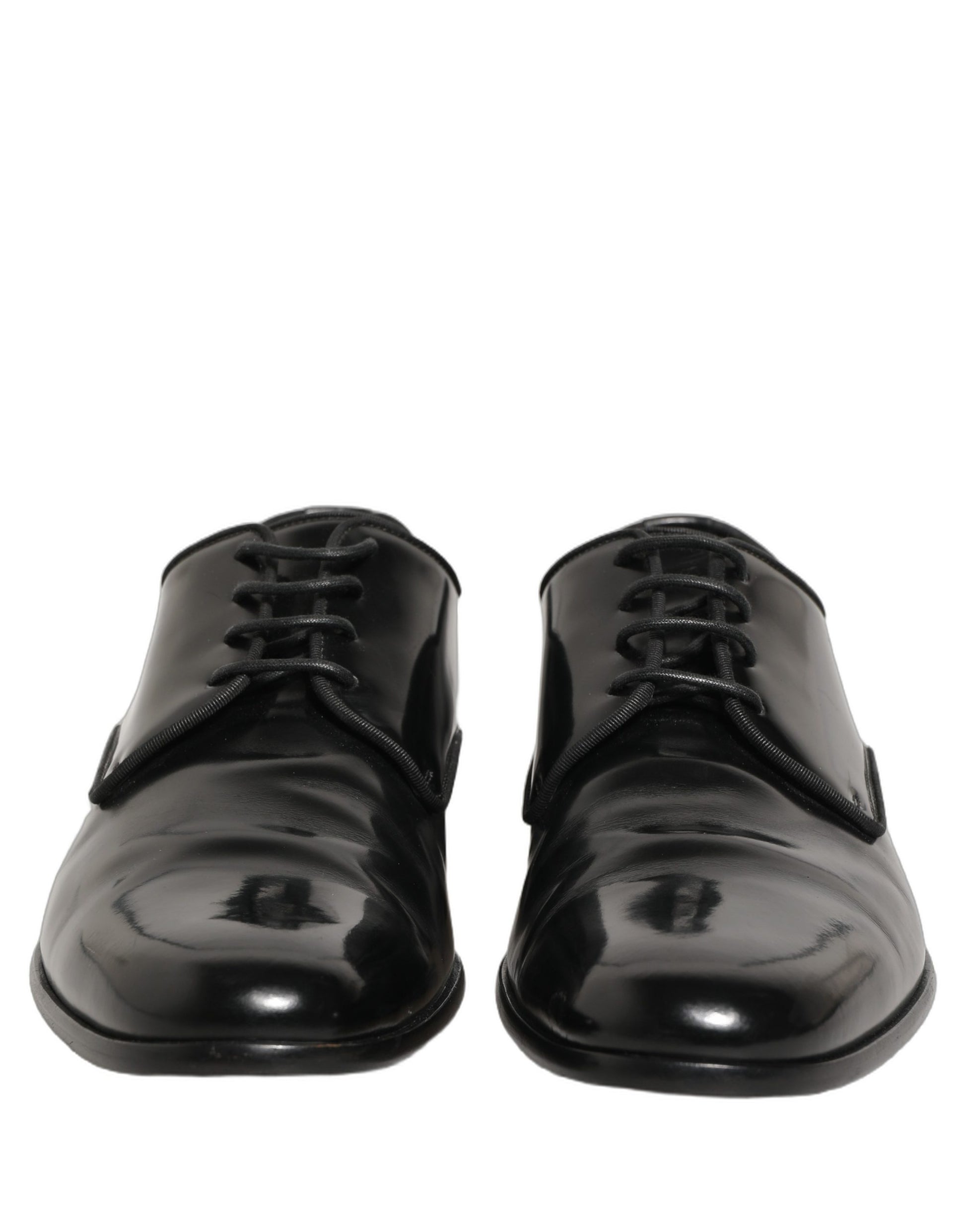 Black Leather Men Derby Dress Formal Shoes