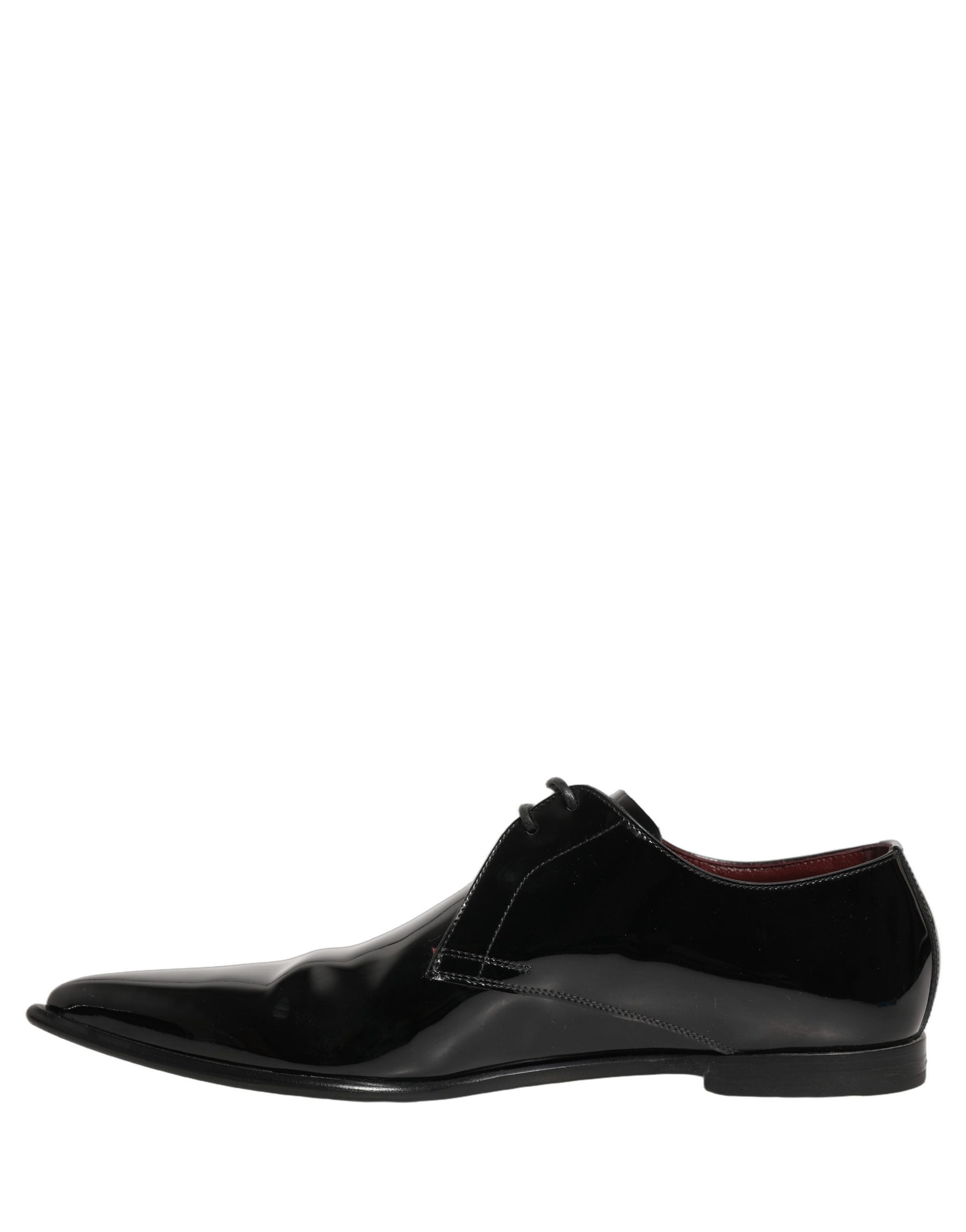 Black Leather Men Derby Dress Formal Shoes