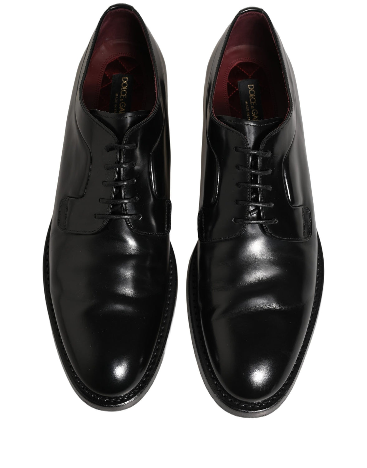 Black Leather Derby Dress Men Formal Shoes