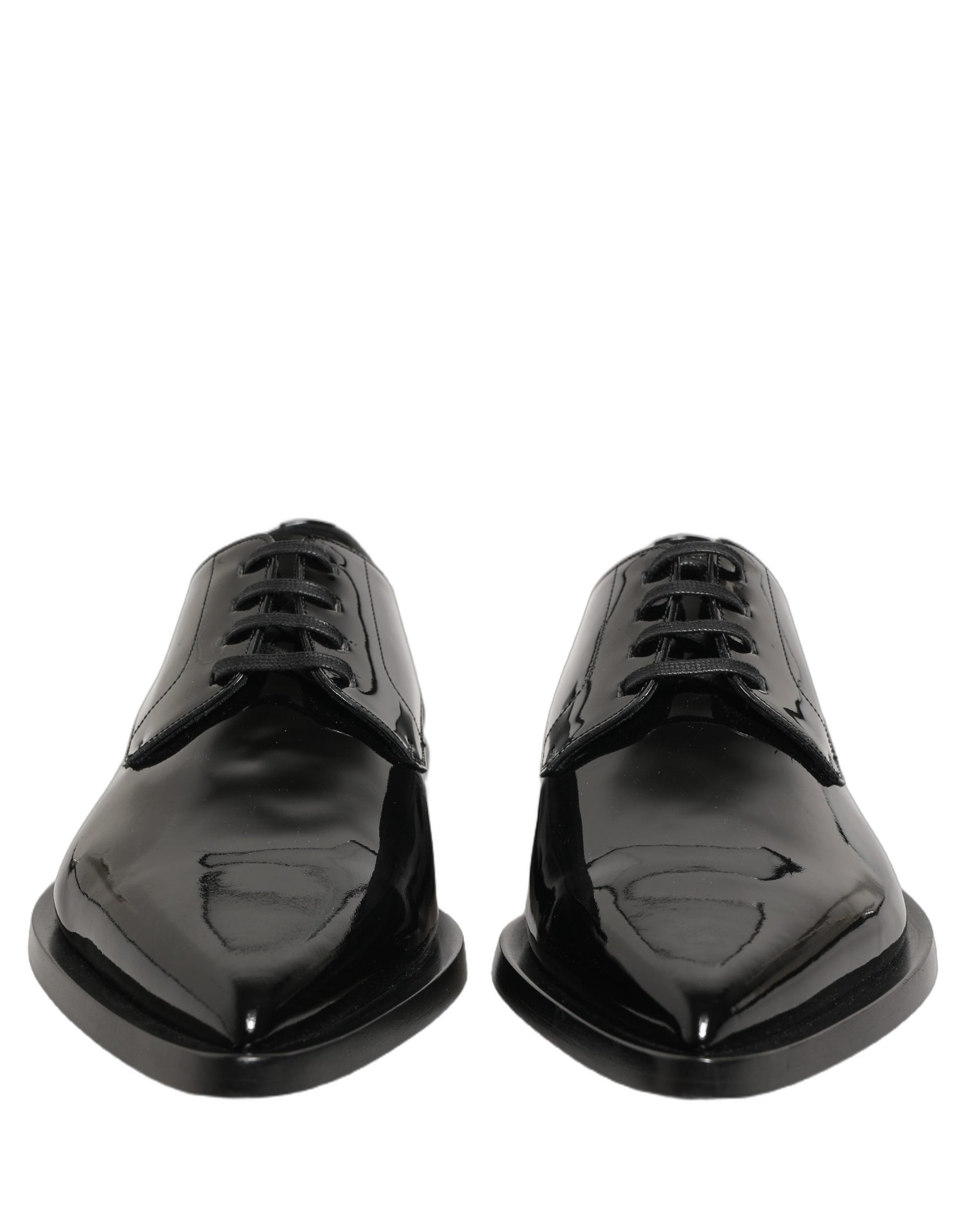 Black Leather Men Derby Dress Formal Shoes