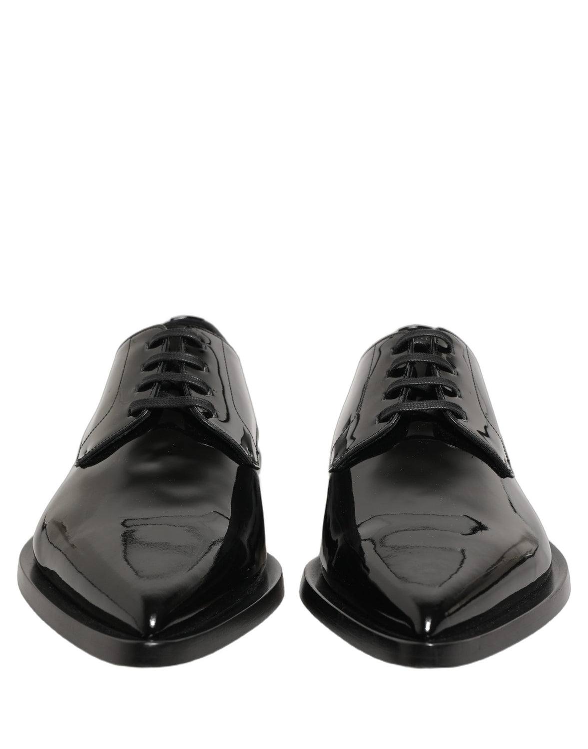 Black Leather Men Derby Dress Formal Shoes