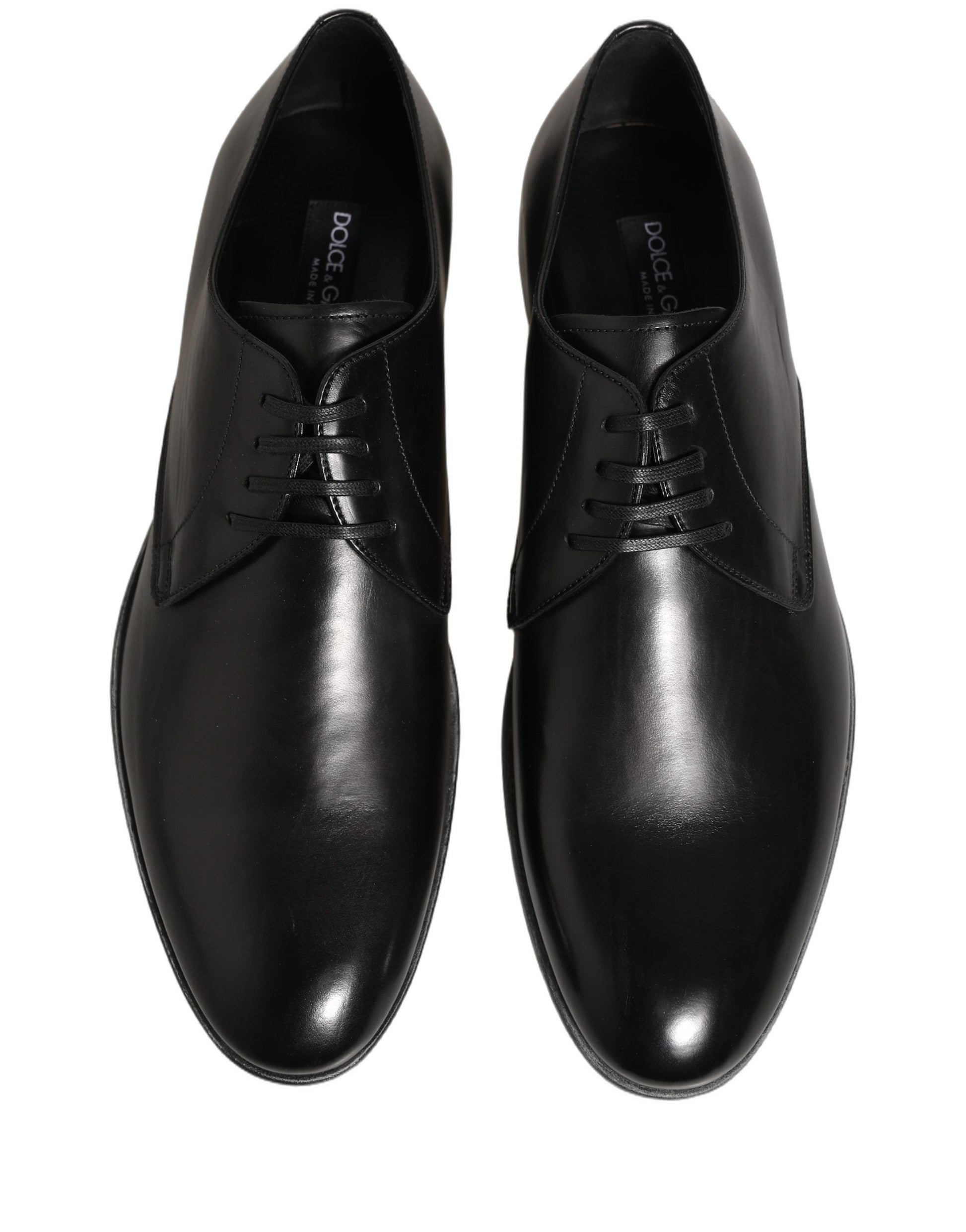 Dress Black Leather Lace Up Derby Men Shoes