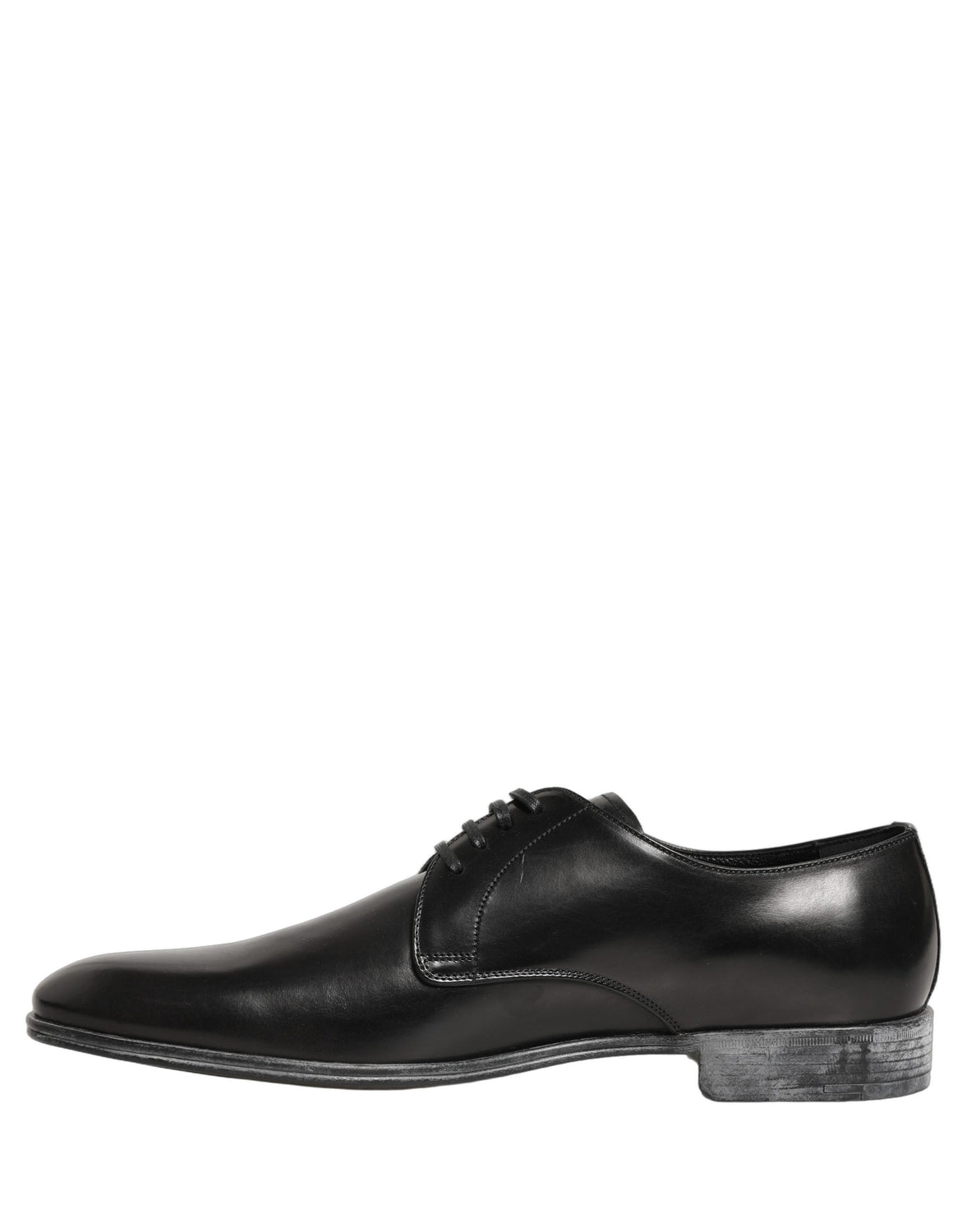 Dress Black Leather Lace Up Derby Men Shoes
