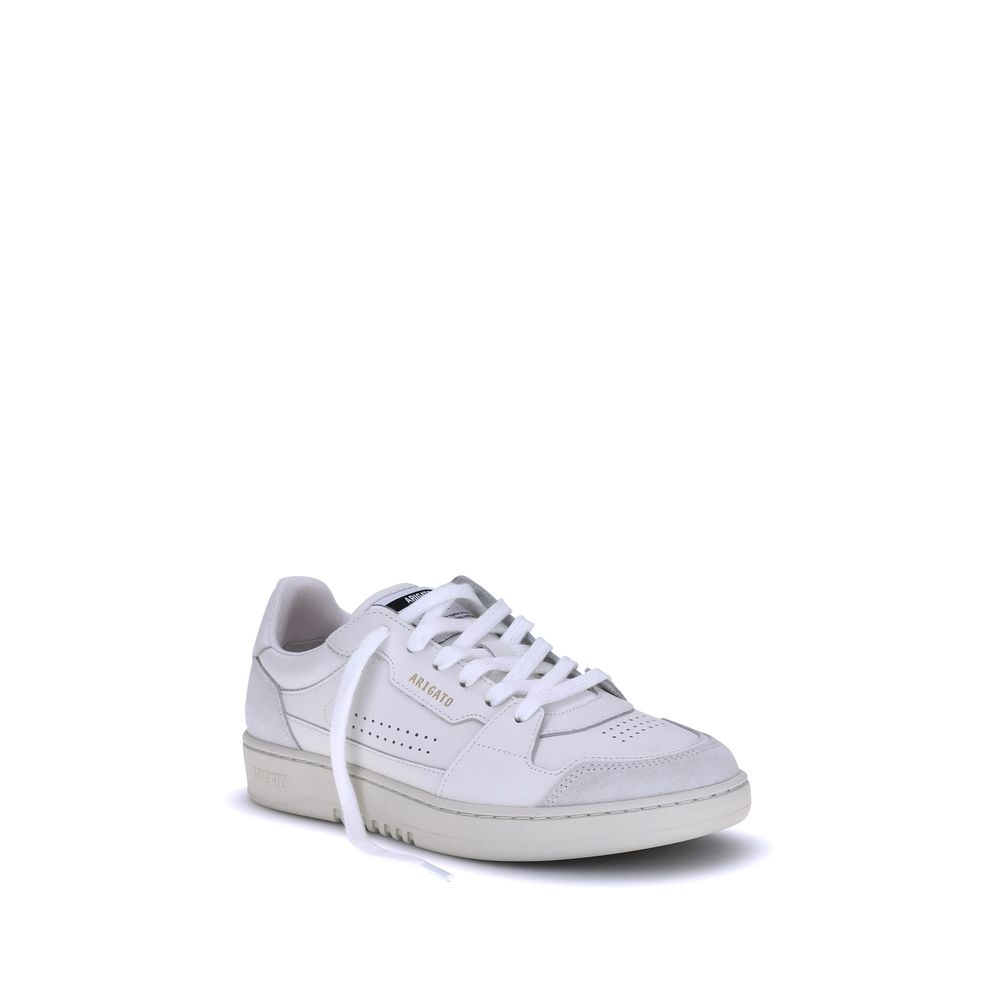 White Calf Leather Bos Taurus Athletic Sneakers