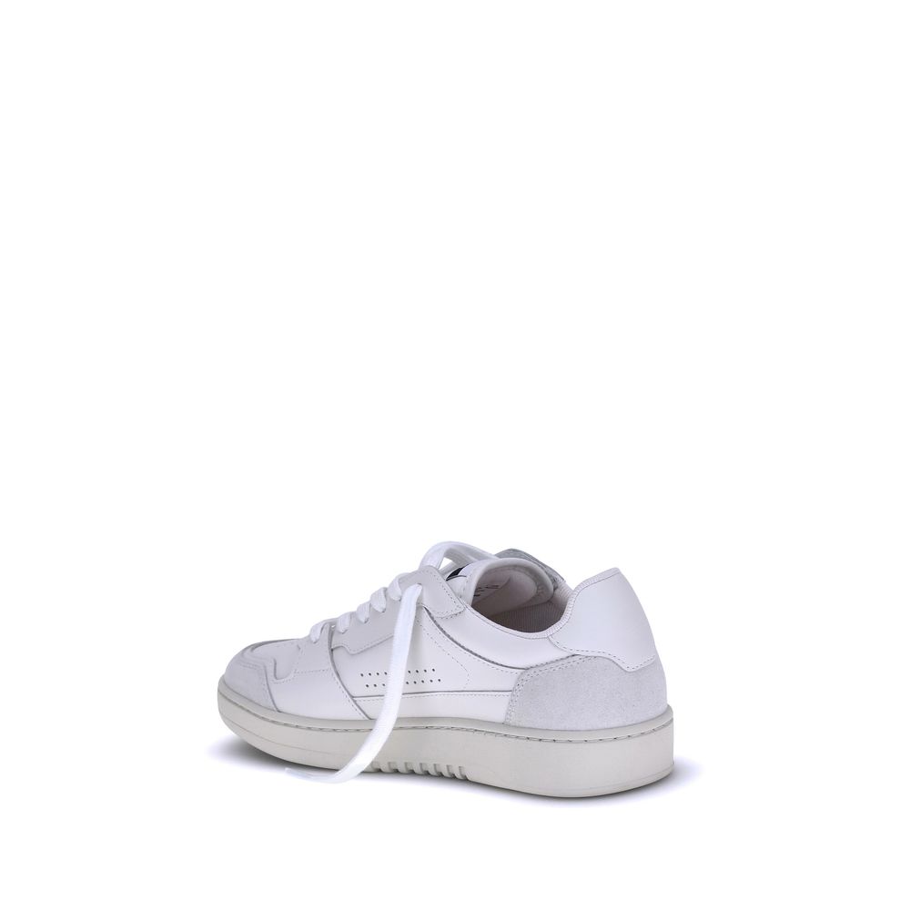 White Calf Leather Bos Taurus Athletic Sneakers