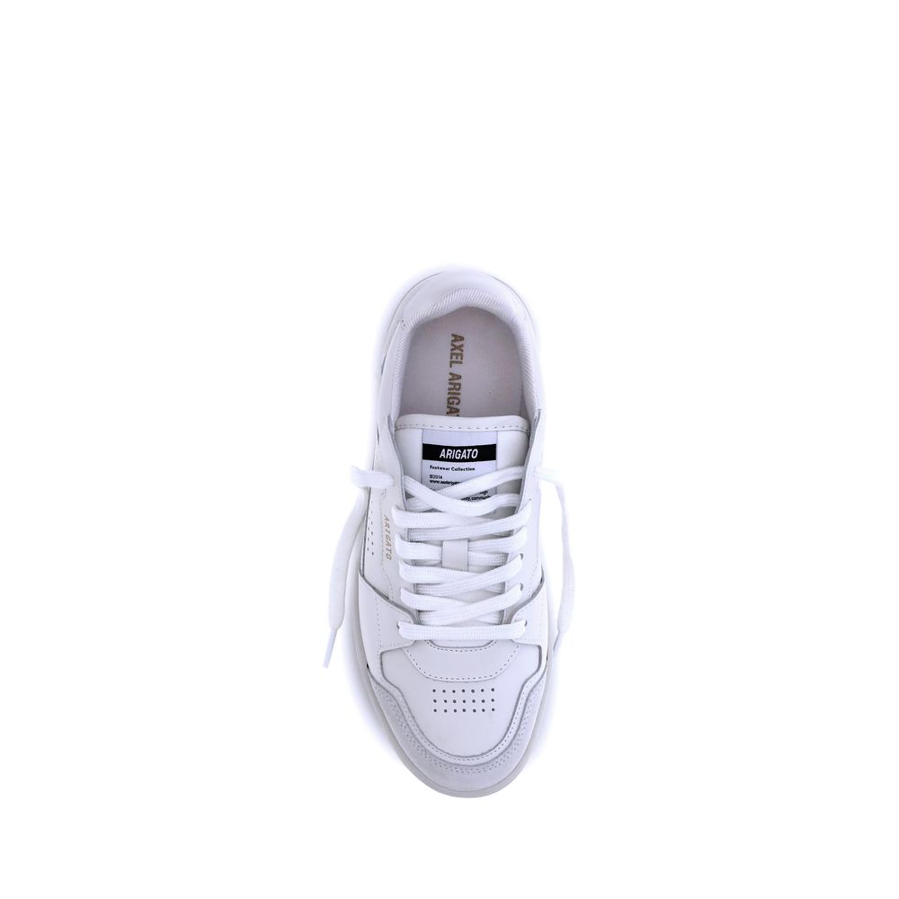 White Calf Leather Bos Taurus Athletic Sneakers
