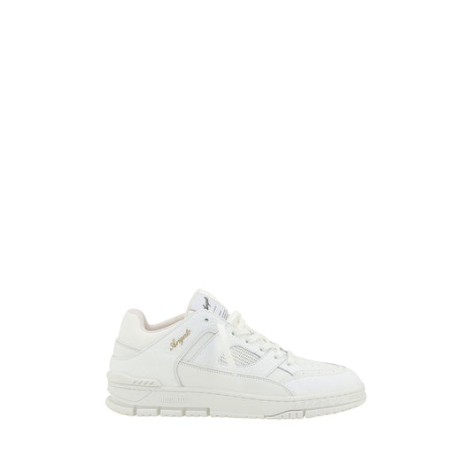 White Calf Leather Bos Taurus Athletic Sneakers