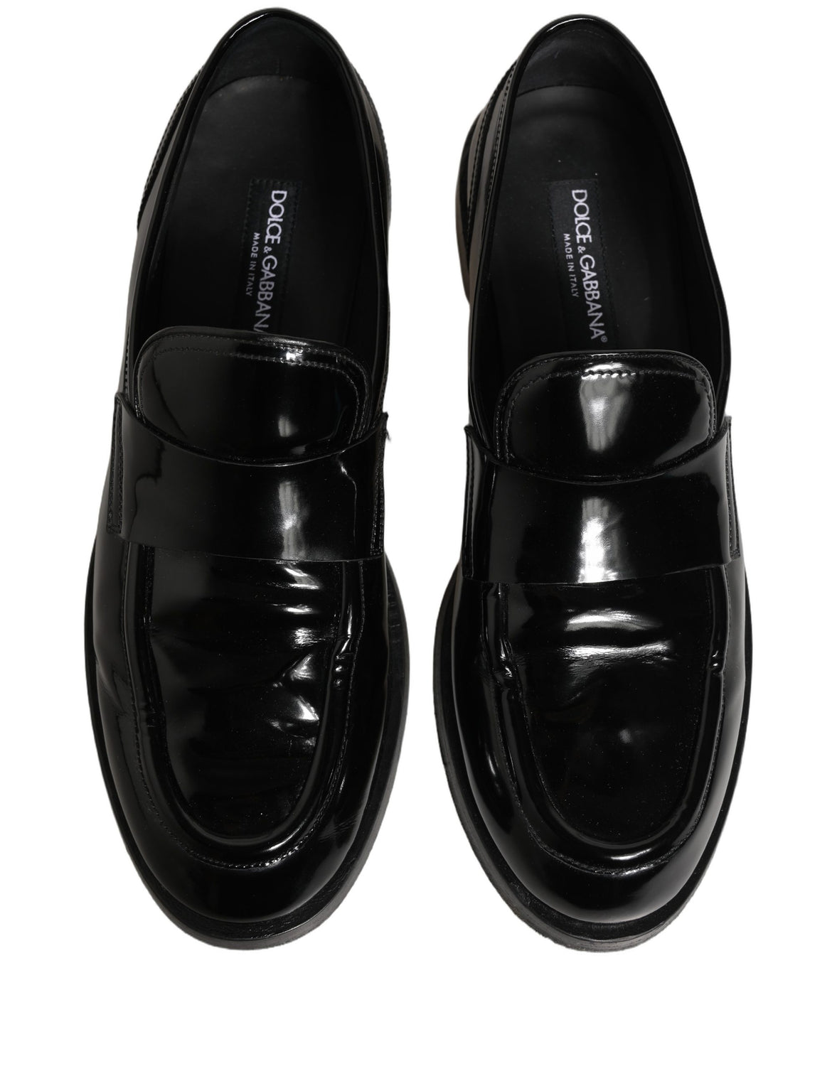 Black Leather Formal Men Dress Loafers Shoes