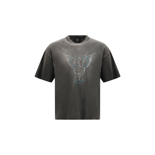 Gray Cotton T-Shirt