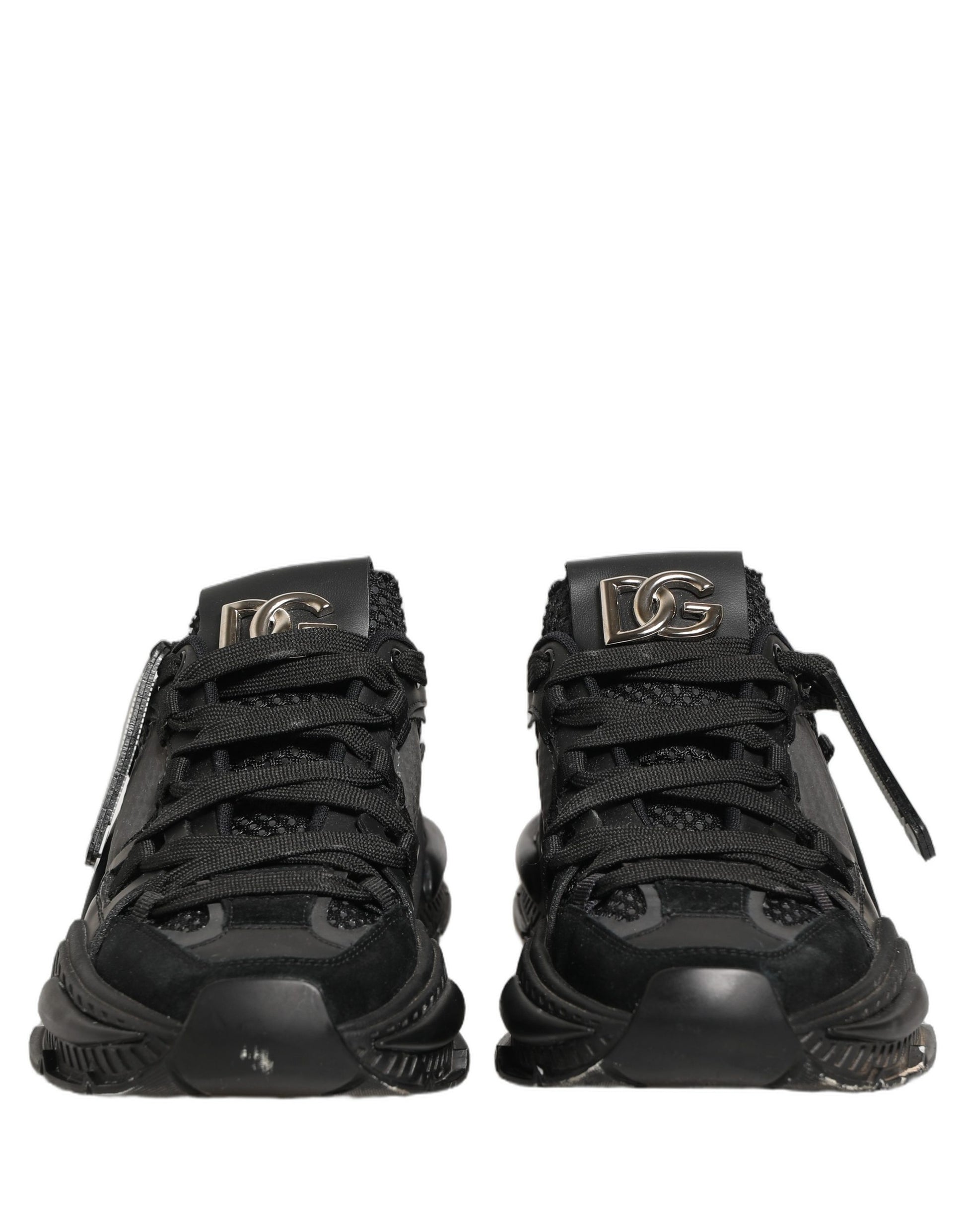 Black Airmaster Low Top Sneakers Shoes