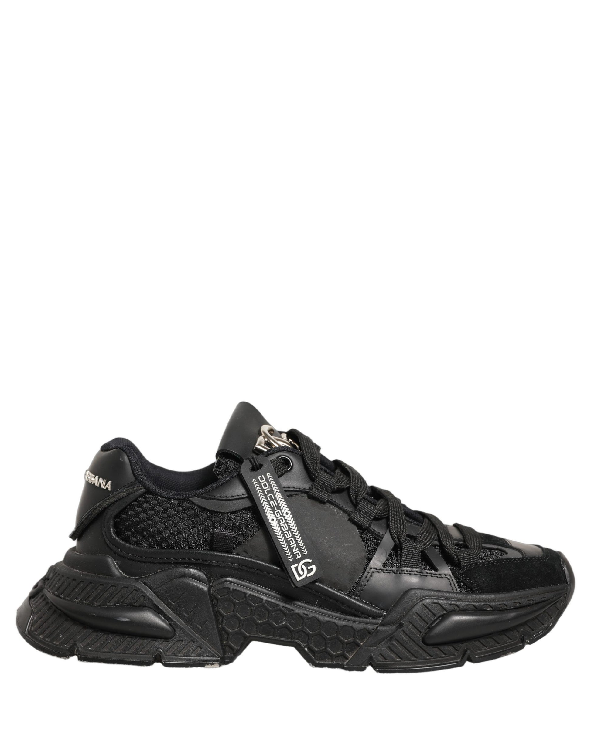 Black Airmaster Low Top Sneakers Shoes