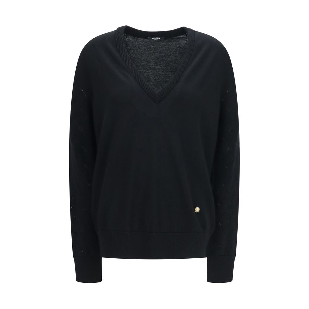 Black Wool Oves Aries Sweatshirt