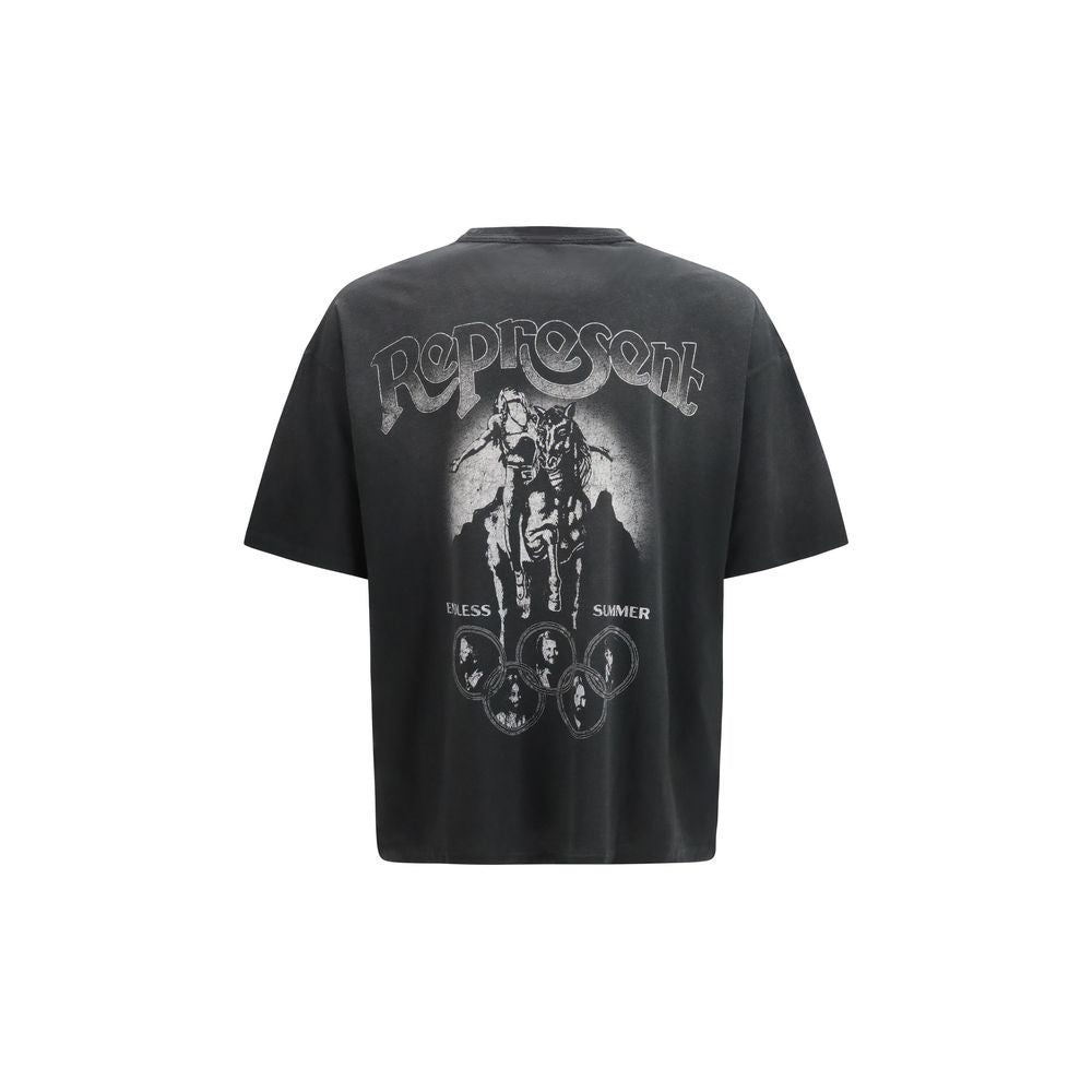 Gray Cotton T-Shirt
