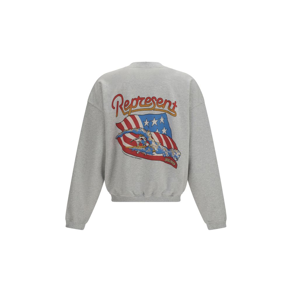 Gray Cotton Sweatshirt