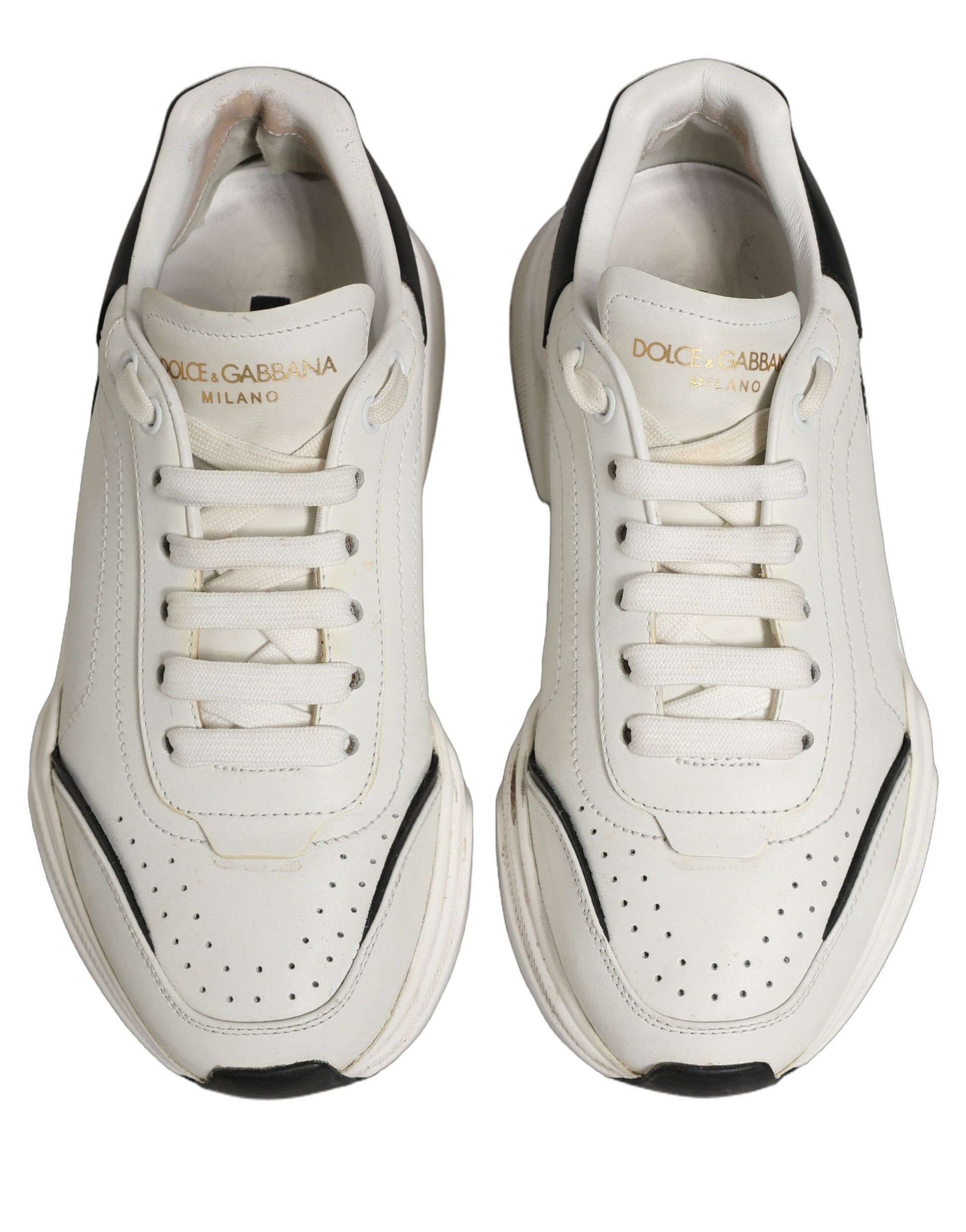 White Black Daymaster Low Top Men Sneakers Shoes