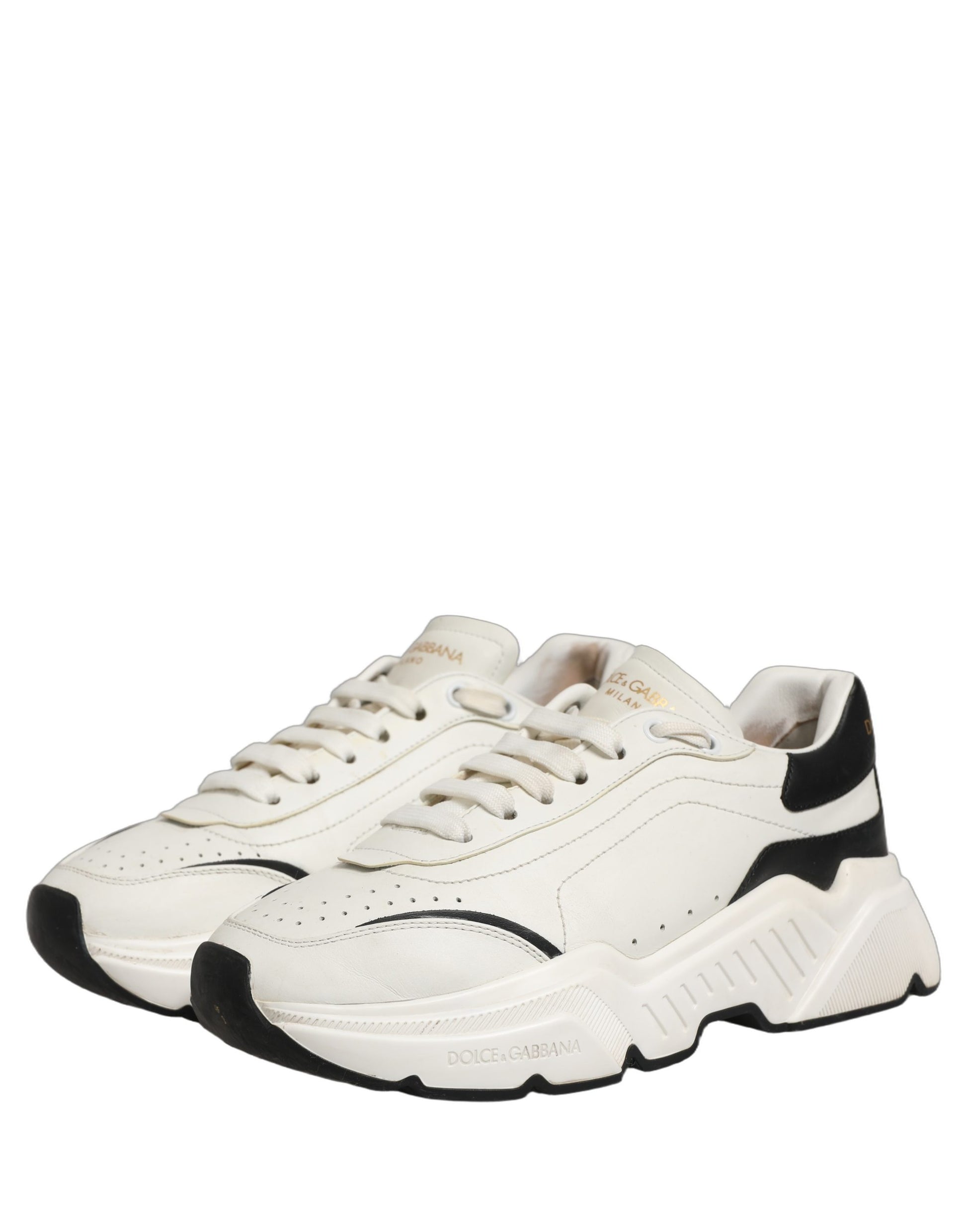 White Black Daymaster Low Top Men Sneakers Shoes