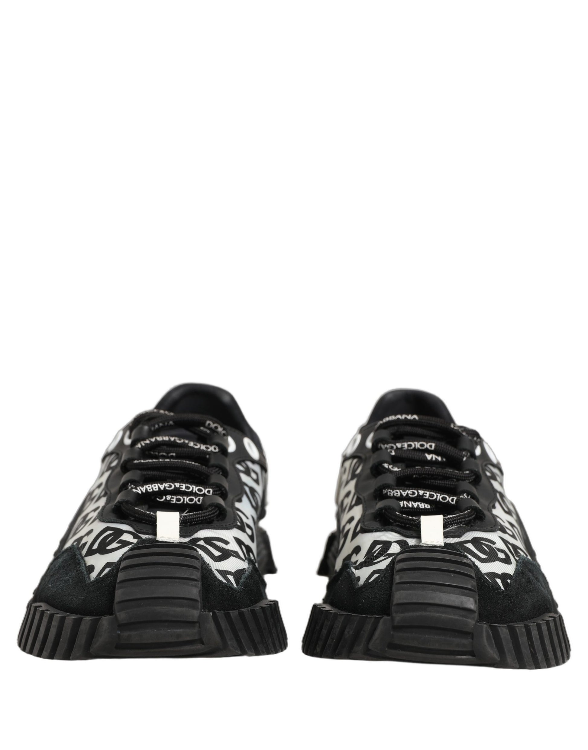 Black Logo Lace Up Low Top NS1 Men Sneakers Shoes