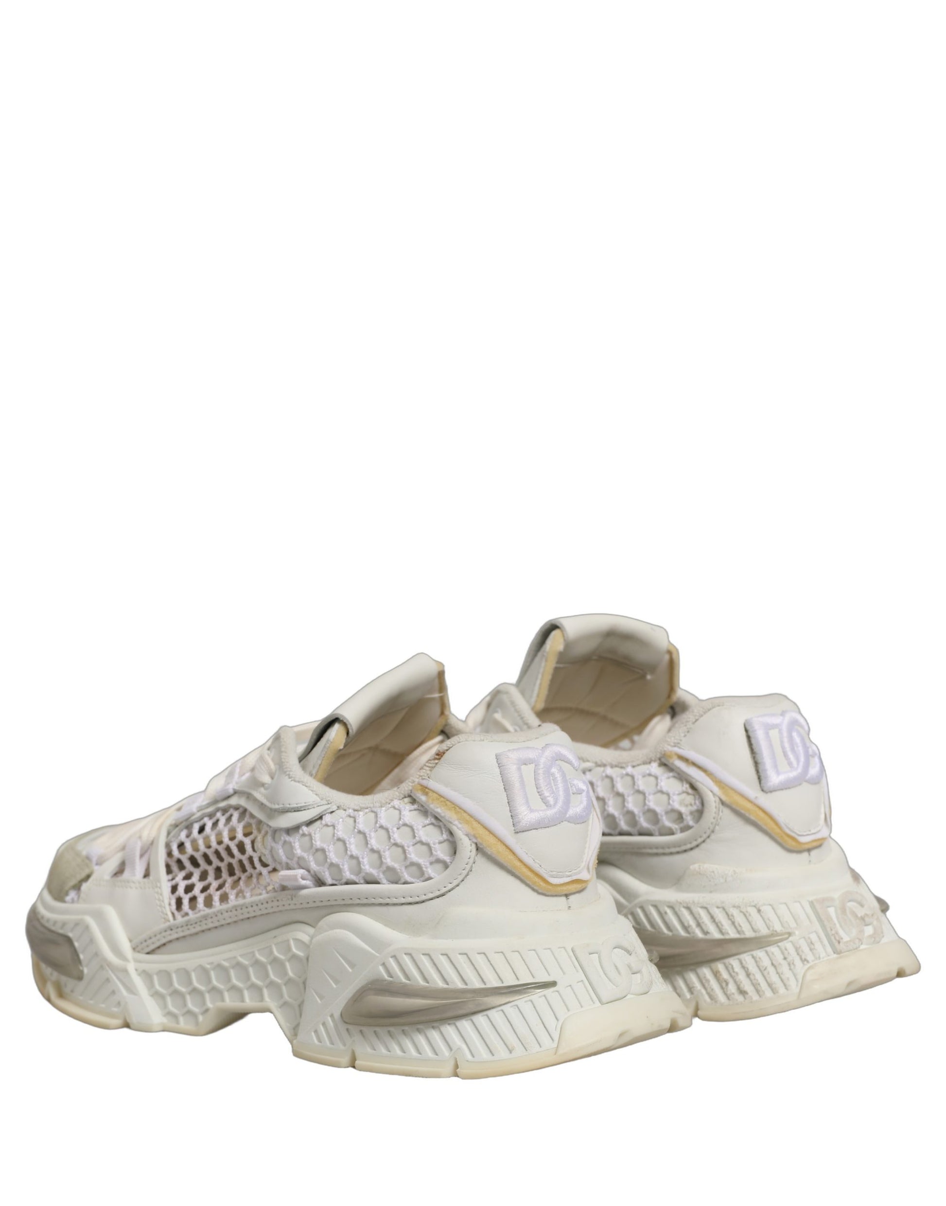 White Airmaster Mesh Low Top Sneakers Shoes