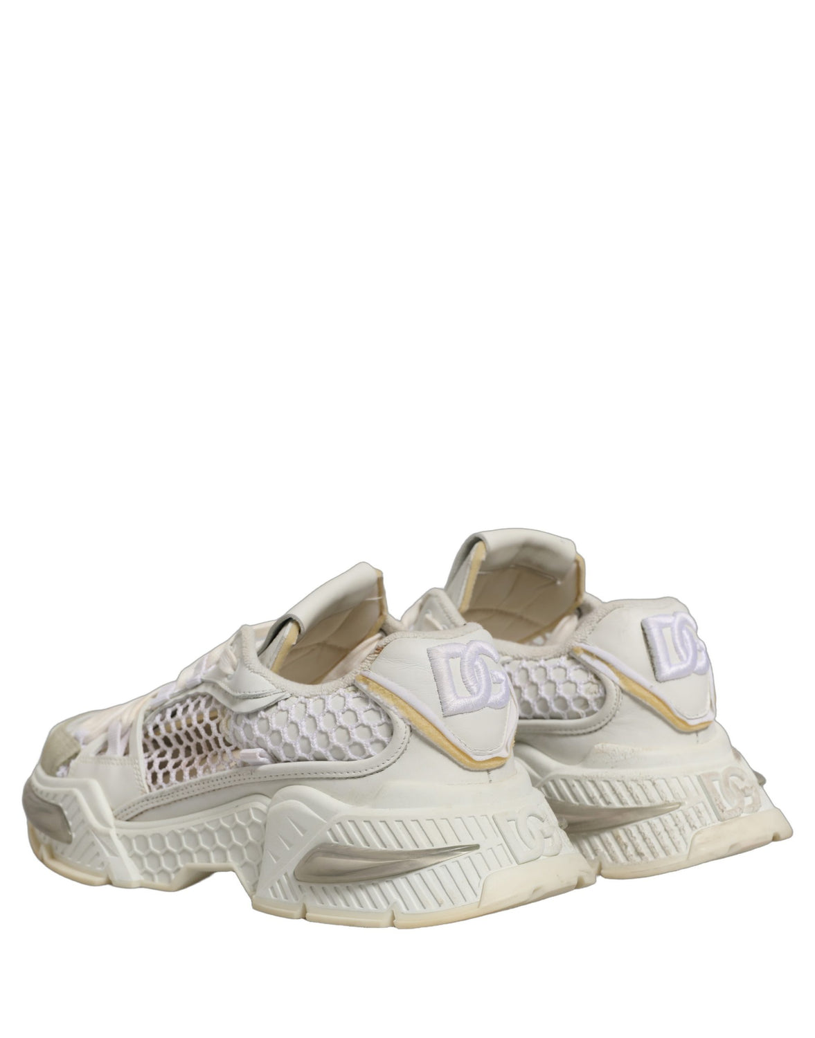 White Airmaster Mesh Low Top Sneakers Shoes